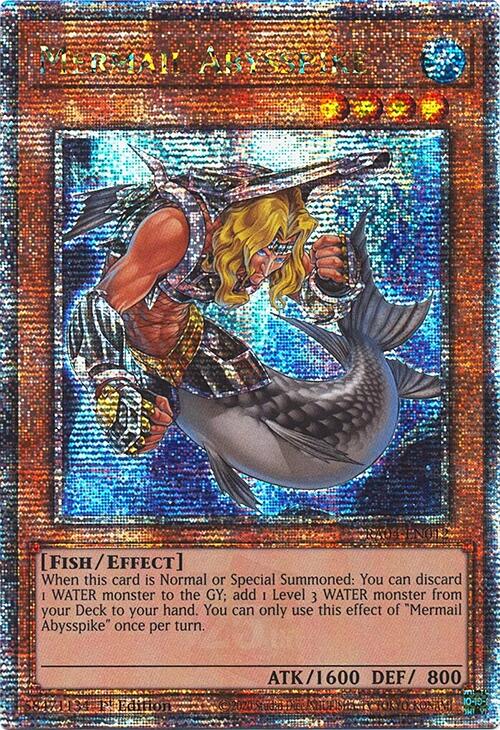 Mermail Abysspike [RA04-EN012] Quarter Century Secret Rare | Gear Gaming Fayetteville