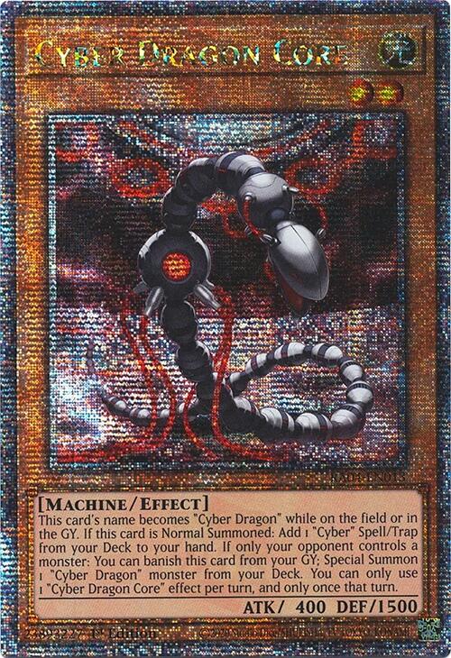 Cyber Dragon Core [RA04-EN013] Quarter Century Secret Rare | Gear Gaming Fayetteville