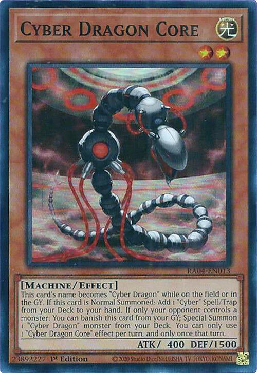 Cyber Dragon Core [RA04-EN013] Super Rare | Gear Gaming Fayetteville