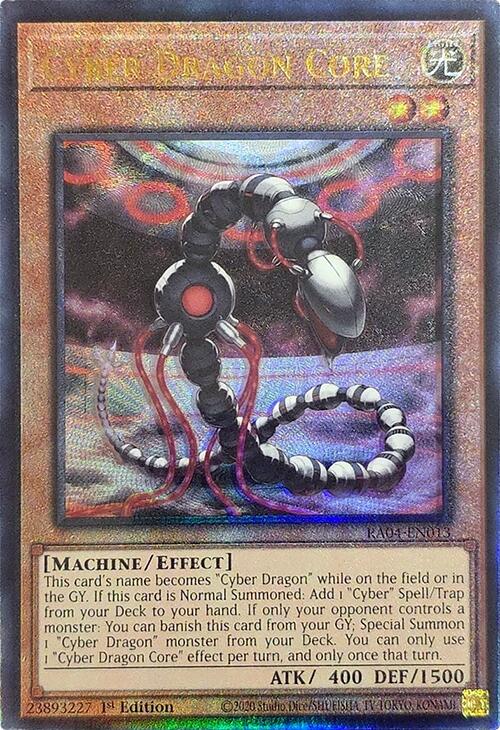 Cyber Dragon Core [RA04-EN013] Prismatic Ultimate Rare | Gear Gaming Fayetteville