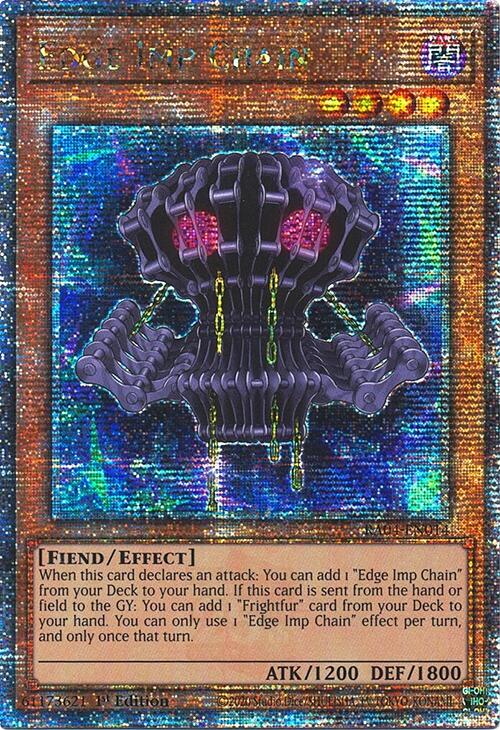 Edge Imp Chain [RA04-EN014] Quarter Century Secret Rare | Gear Gaming Fayetteville