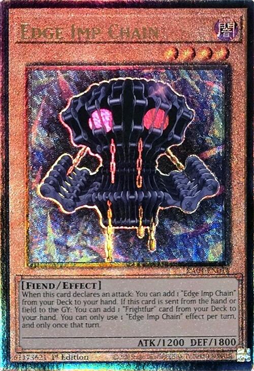 Edge Imp Chain [RA04-EN014] Prismatic Ultimate Rare | Gear Gaming Fayetteville