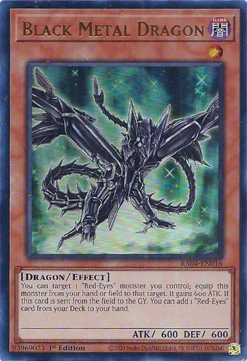 Black Metal Dragon [RA04-EN016] Ultra Rare | Gear Gaming Fayetteville