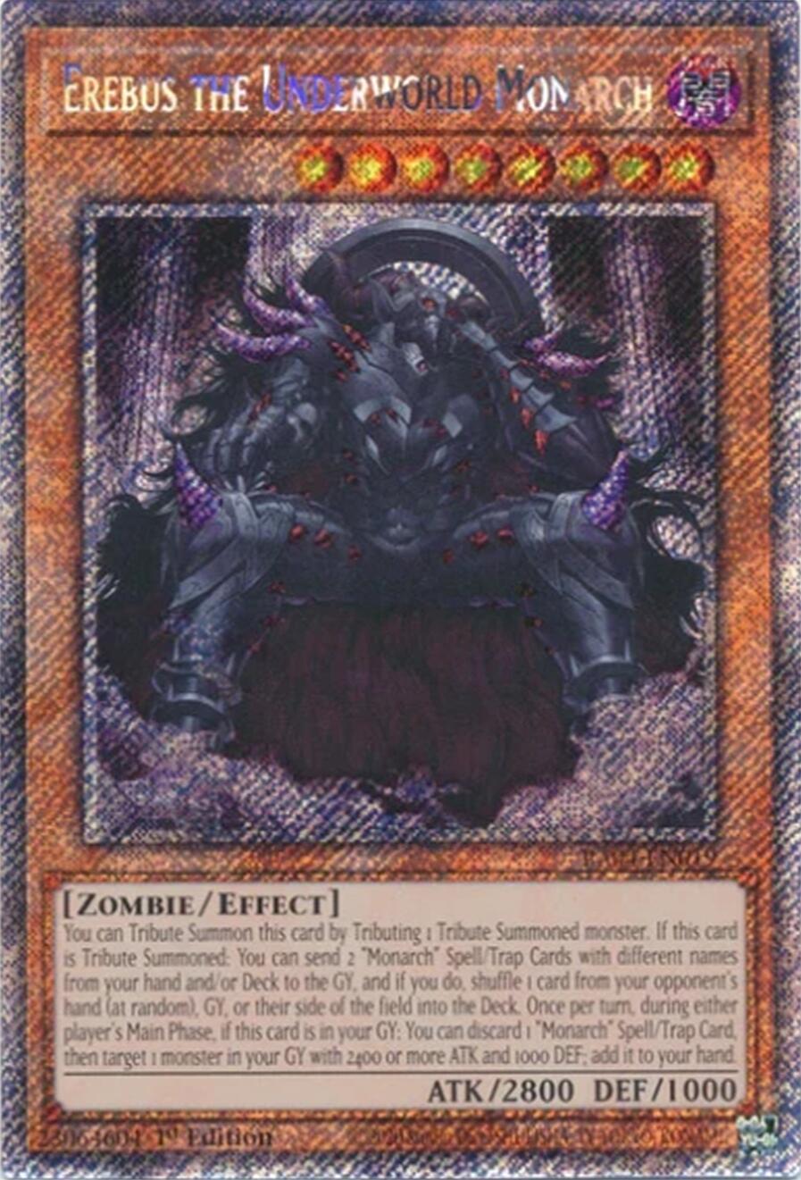 Erebus the Underworld Monarch [RA04-EN019] Platinum Secret Rare | Gear Gaming Fayetteville