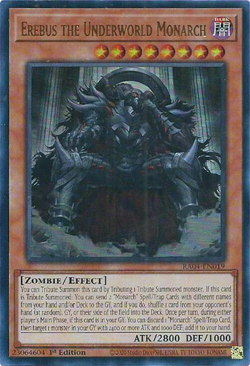 Erebus the Underworld Monarch [RA04-EN019] Ultra Rare | Gear Gaming Fayetteville