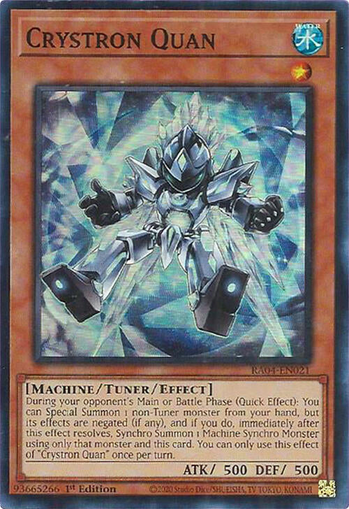 Crystron Quan [RA04-EN021] Super Rare | Gear Gaming Fayetteville