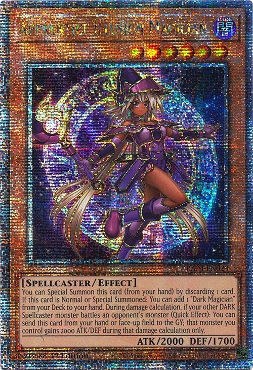 Apprentice Illusion Magician [RA04-EN023] Quarter Century Secret Rare | Gear Gaming Fayetteville