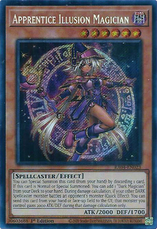 Apprentice Illusion Magician [RA04-EN023] Secret Rare | Gear Gaming Fayetteville