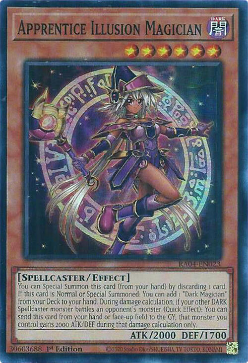 Apprentice Illusion Magician [RA04-EN023] Super Rare | Gear Gaming Fayetteville