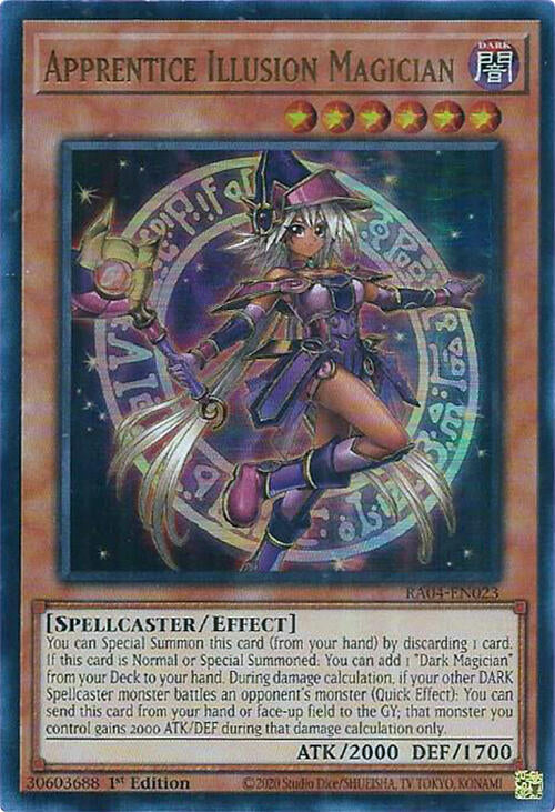 Apprentice Illusion Magician [RA04-EN023] Ultra Rare | Gear Gaming Fayetteville