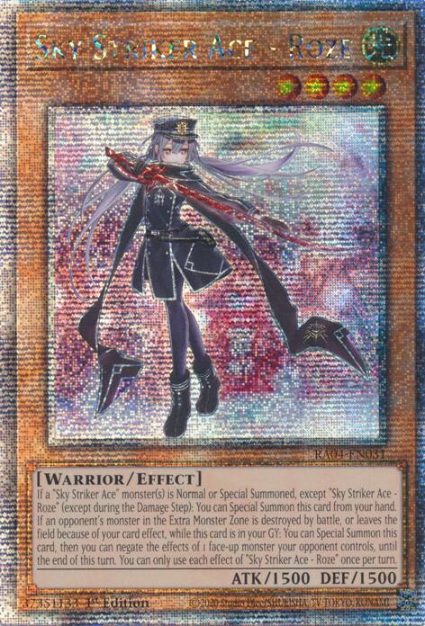 Sky Striker Ace - Roze [RA04-EN031] Quarter Century Secret Rare | Gear Gaming Fayetteville