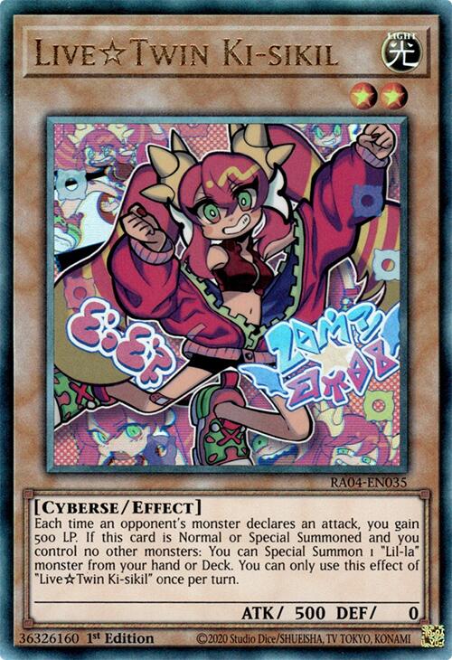 LiveTwin Ki-sikil [RA04-EN035] Prismatic Ultimate Rare | Gear Gaming Fayetteville