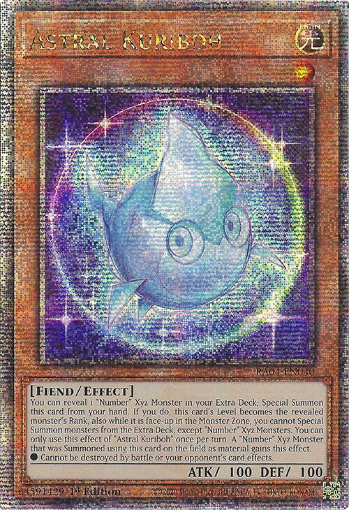 Astral Kuriboh [RA04-EN040] Quarter Century Secret Rare | Gear Gaming Fayetteville