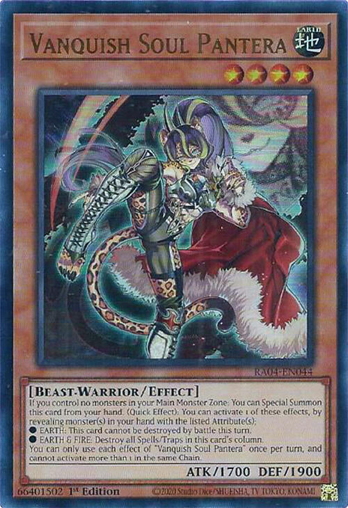 Vanquish Soul Pantera [RA04-EN044] Ultra Rare | Gear Gaming Fayetteville