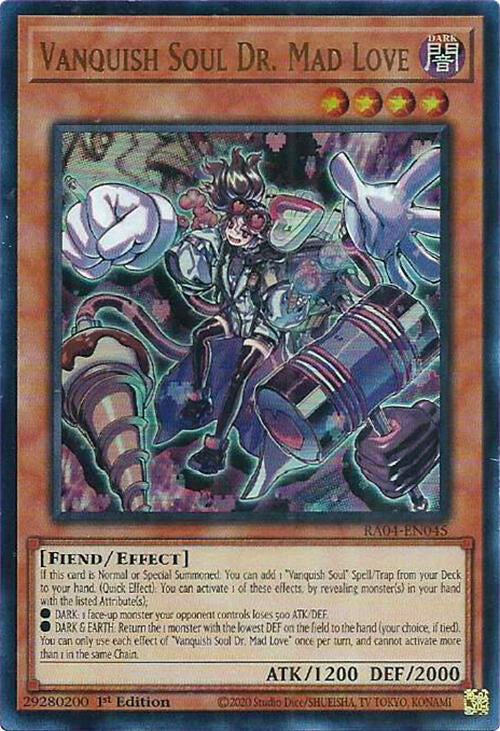 Vanquish Soul Dr. Mad Love [RA04-EN045] Ultra Rare | Gear Gaming Fayetteville