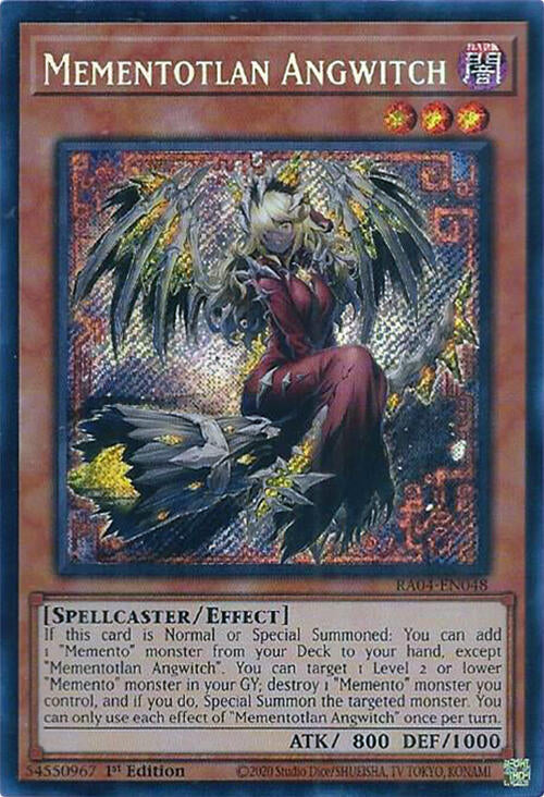 Mementotlan Angwitch [RA04-EN048] Secret Rare | Gear Gaming Fayetteville