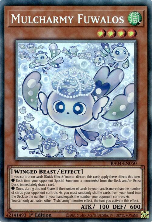Mulcharmy Fuwalos [RA04-EN050] Prismatic Collector's Rare | Gear Gaming Fayetteville