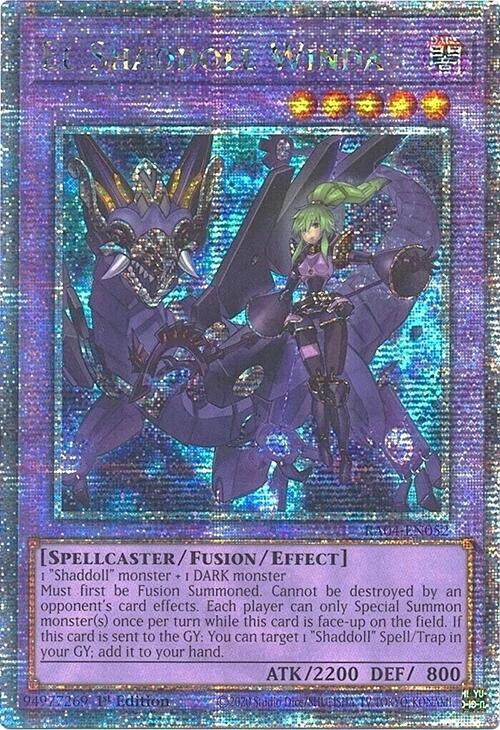 El Shaddoll Winda (Alternate Art) [RA04-EN052] Quarter Century Secret Rare | Gear Gaming Fayetteville