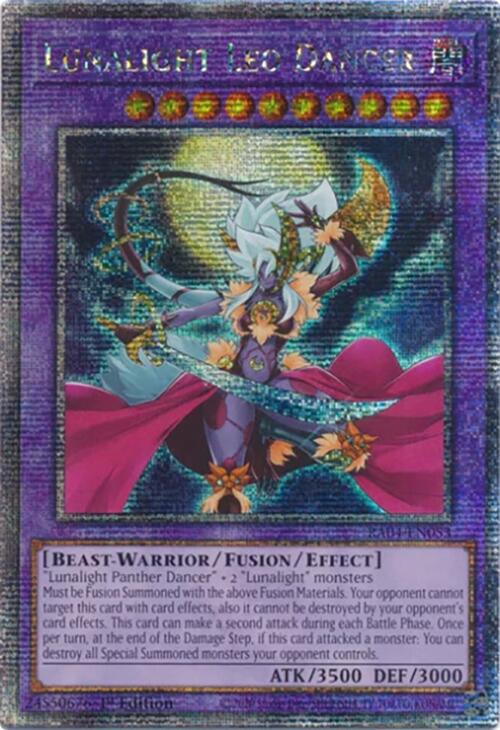 Lunalight Leo Dancer [RA04-EN053] Quarter Century Secret Rare | Gear Gaming Fayetteville