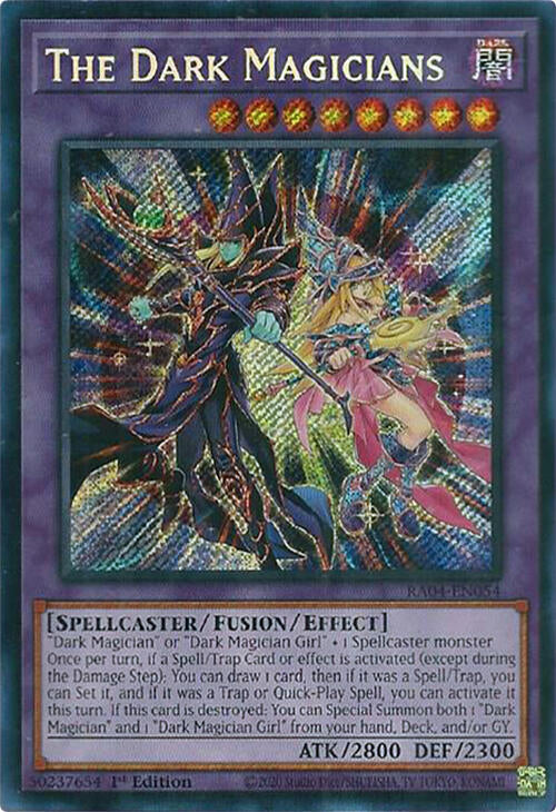 The Dark Magicians [RA04-EN054] Secret Rare | Gear Gaming Fayetteville