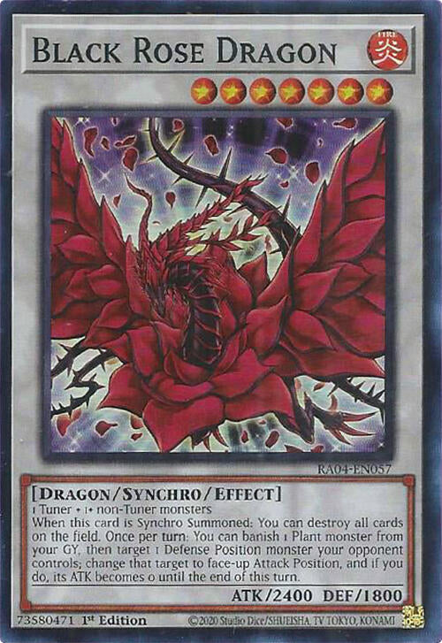 Black Rose Dragon [RA04-EN057] Super Rare | Gear Gaming Fayetteville