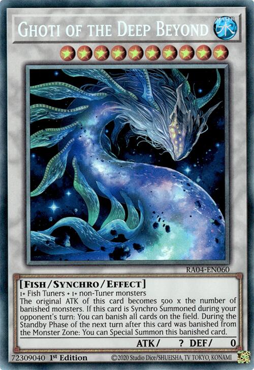 Ghoti of the Deep Beyond [RA04-EN060] Prismatic Collector's Rare | Gear Gaming Fayetteville