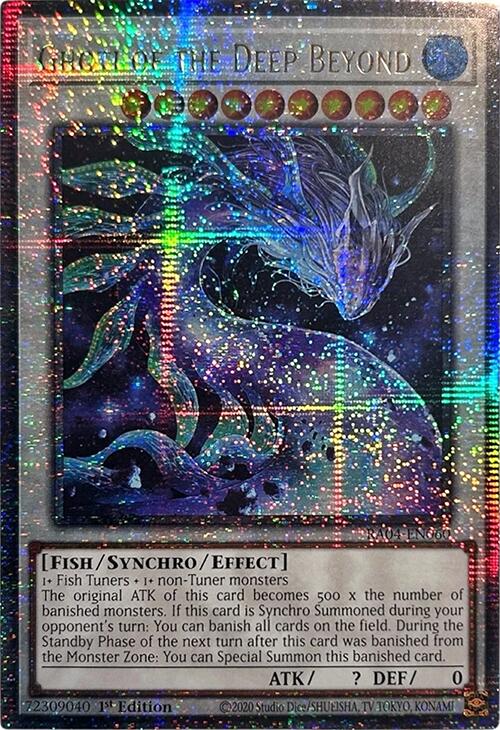 Ghoti of the Deep Beyond [RA04-EN060] Quarter Century Secret Rare | Gear Gaming Fayetteville