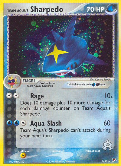 Team Aqua's Sharpedo (5/95) [EX: Team Magma vs Team Aqua] | Gear Gaming Fayetteville