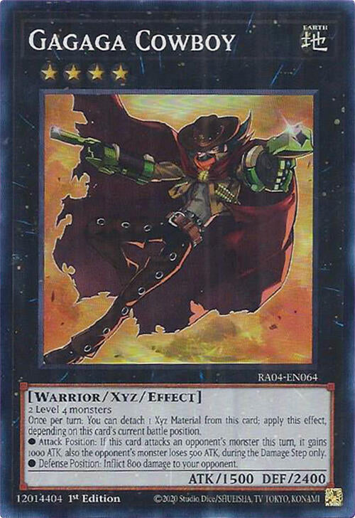 Gagaga Cowboy [RA04-EN064] Super Rare | Gear Gaming Fayetteville