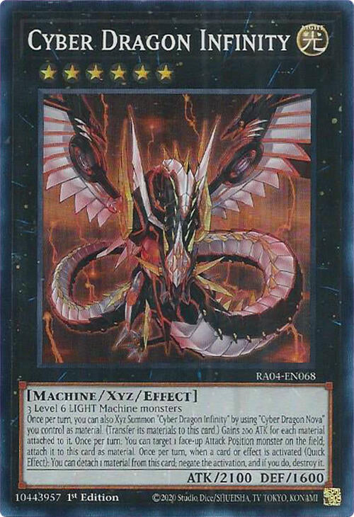 Cyber Dragon Infinity [RA04-EN068] Super Rare | Gear Gaming Fayetteville