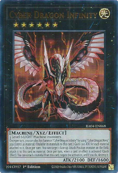 Cyber Dragon Infinity [RA04-EN068] Ultra Rare | Gear Gaming Fayetteville