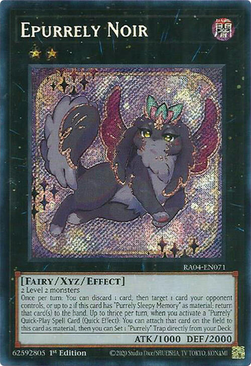 Epurrely Noir [RA04-EN071] Secret Rare | Gear Gaming Fayetteville