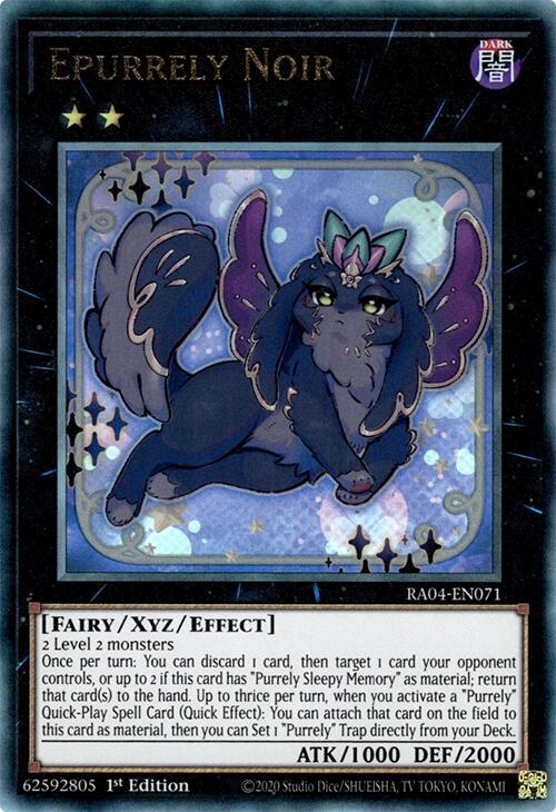 Epurrely Noir [RA04-EN071] Prismatic Ultimate Rare | Gear Gaming Fayetteville