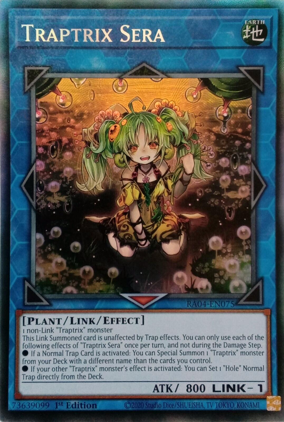 Traptrix Sera [RA04-EN075] Prismatic Collector's Rare | Gear Gaming Fayetteville