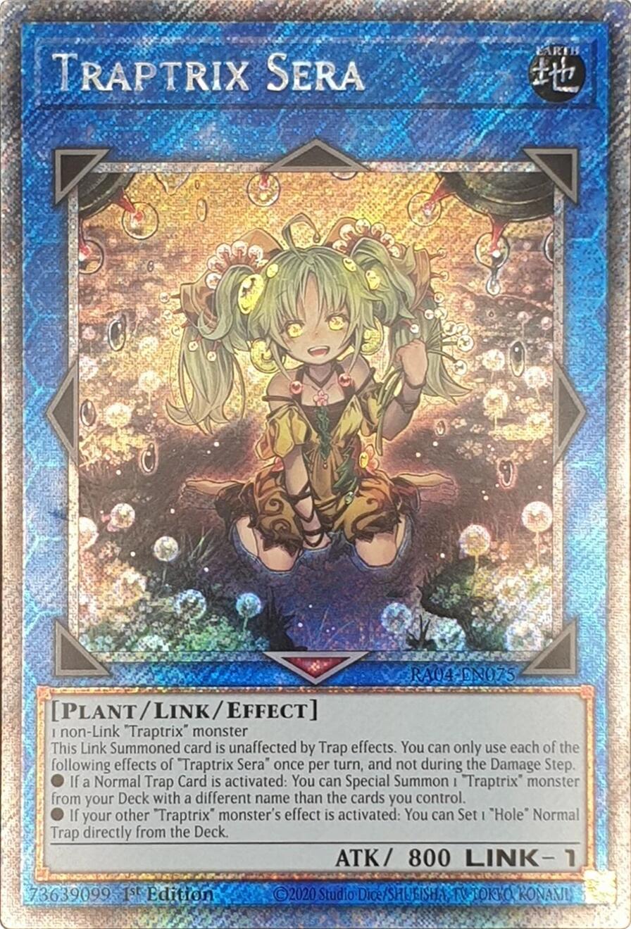 Traptrix Sera [RA04-EN075] Platinum Secret Rare | Gear Gaming Fayetteville