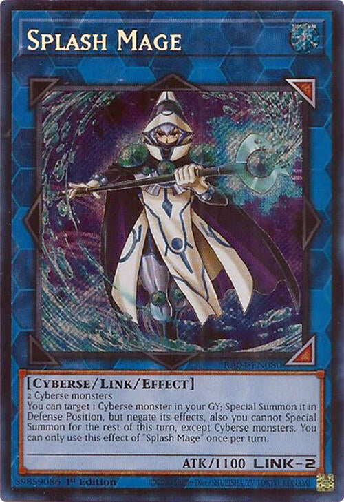 Splash Mage [RA04-EN080] Secret Rare | Gear Gaming Fayetteville