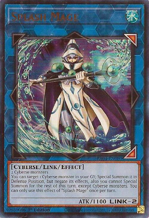 Splash Mage [RA04-EN080] Ultra Rare | Gear Gaming Fayetteville
