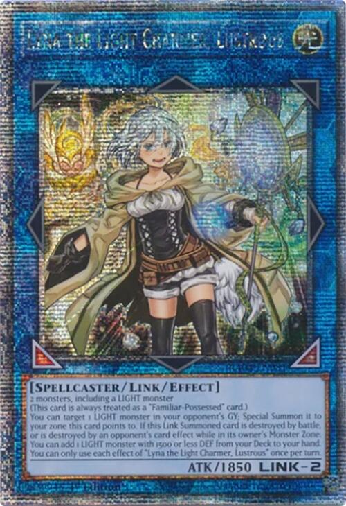 Lyna the Light Charmer, Lustrous [RA04-EN081] Quarter Century Secret Rare | Gear Gaming Fayetteville