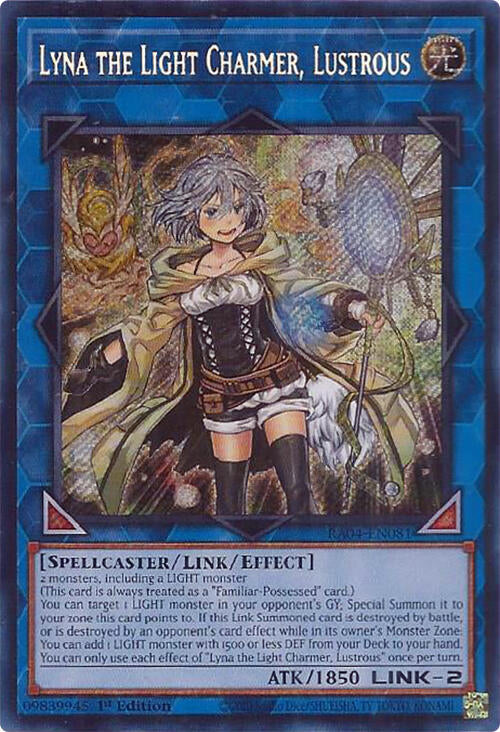 Lyna the Light Charmer, Lustrous [RA04-EN081] Secret Rare | Gear Gaming Fayetteville