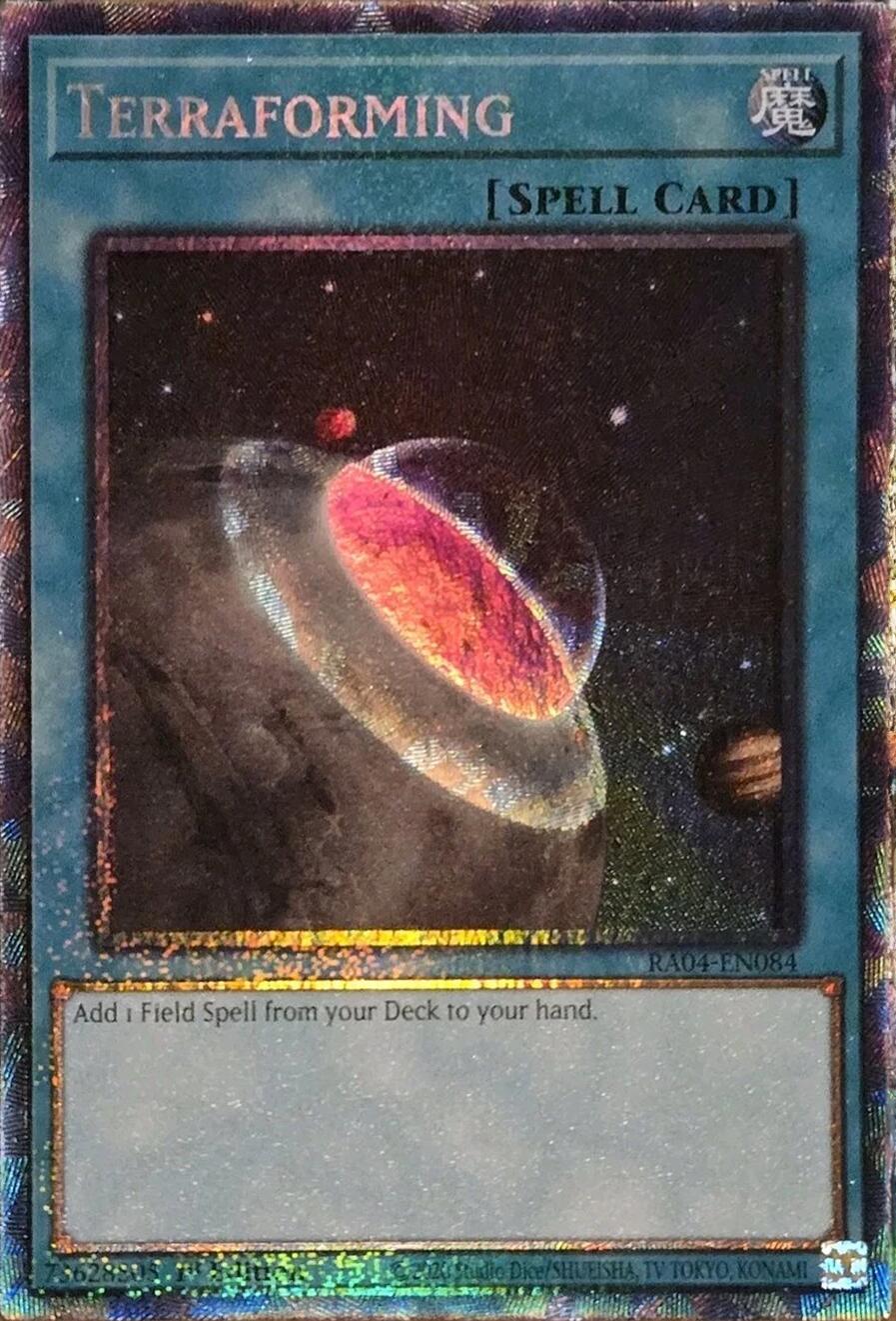 Terraforming [RA04-EN084] Prismatic Collector's Rare | Gear Gaming Fayetteville
