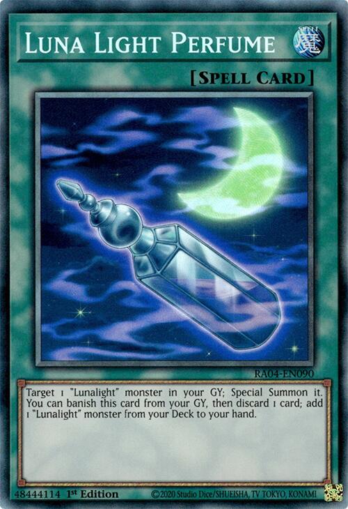 Luna Light Perfume [RA04-EN090] Prismatic Collector's Rare | Gear Gaming Fayetteville