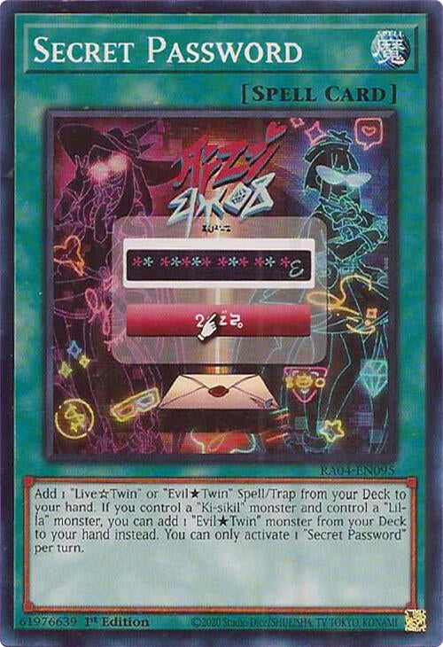 Secret Password [RA04-EN095] Super Rare | Gear Gaming Fayetteville