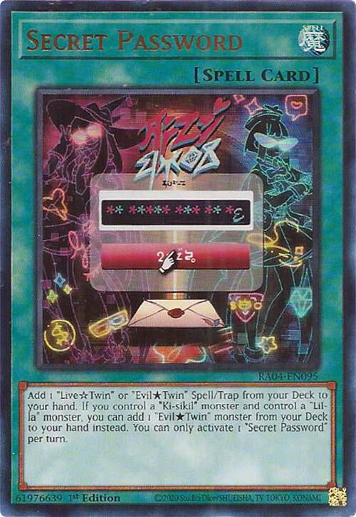 Secret Password [RA04-EN095] Ultra Rare | Gear Gaming Fayetteville