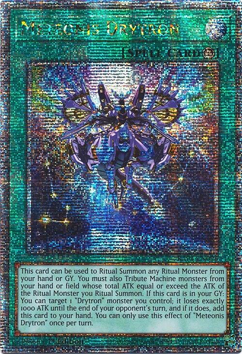 Meteonis Drytron [RA04-EN096] Quarter Century Secret Rare | Gear Gaming Fayetteville