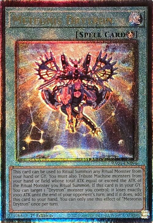 Meteonis Drytron [RA04-EN096] Prismatic Ultimate Rare | Gear Gaming Fayetteville