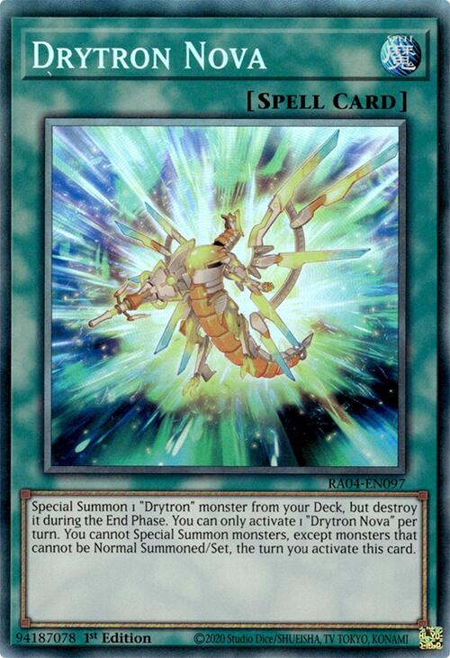 Drytron Nova [RA04-EN097] Prismatic Collector's Rare | Gear Gaming Fayetteville