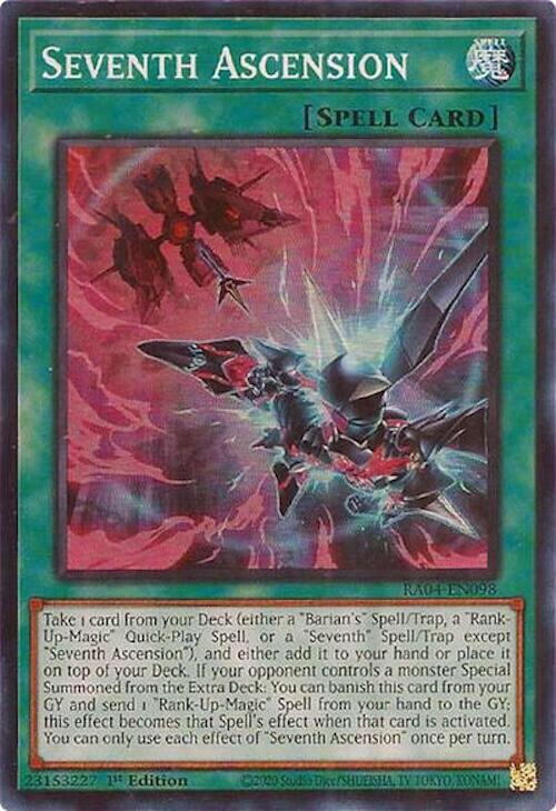 Seventh Ascension [RA04-EN098] Super Rare | Gear Gaming Fayetteville