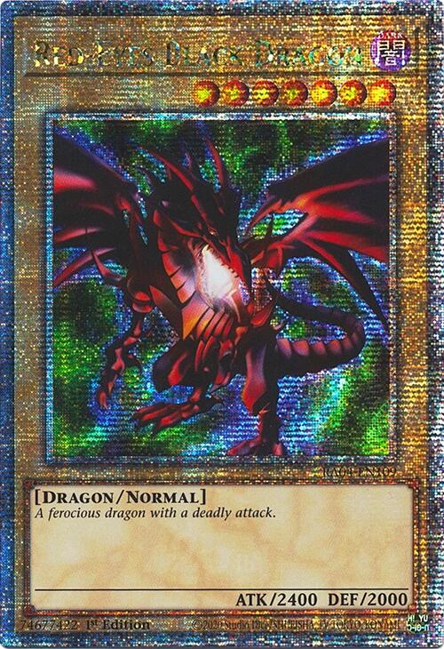 Red-Eyes Black Dragon (4th Art) [RA04-EN109] Quarter Century Secret Rare | Gear Gaming Fayetteville