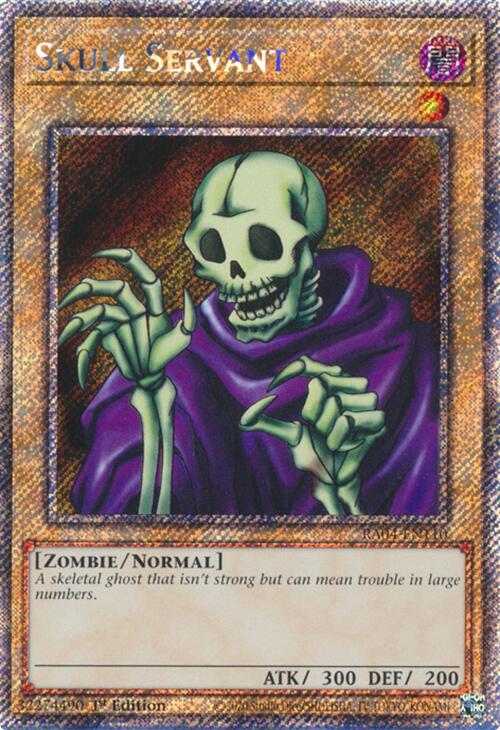 Skull Servant [RA04-EN110] Platinum Secret Rare | Gear Gaming Fayetteville