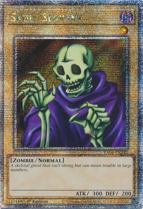 Skull Servant [RA04-EN110] Quarter Century Secret Rare | Gear Gaming Fayetteville